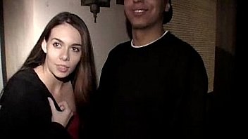 College Girl has sex with a Frat Boy during a College Party